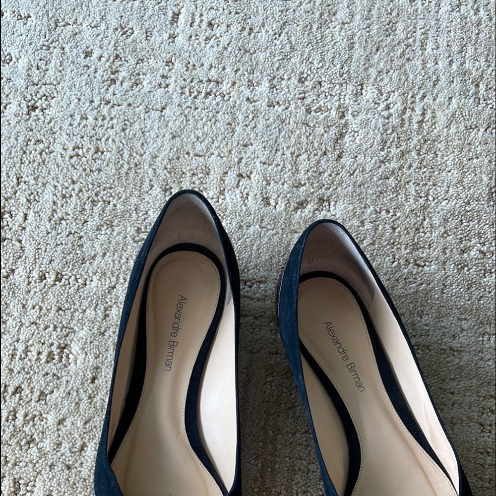 Designer Genuine Python And Suede Flats. Very Cle… - image 5